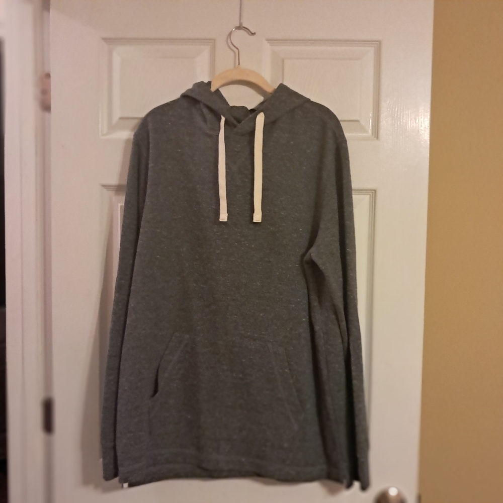Men's GEORGE Gray Hoodie Sweatshirt Size Large 42-44